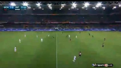 Sebastian De Maio Goal - Genoa 1-0 Inter 20.04.2016 HD