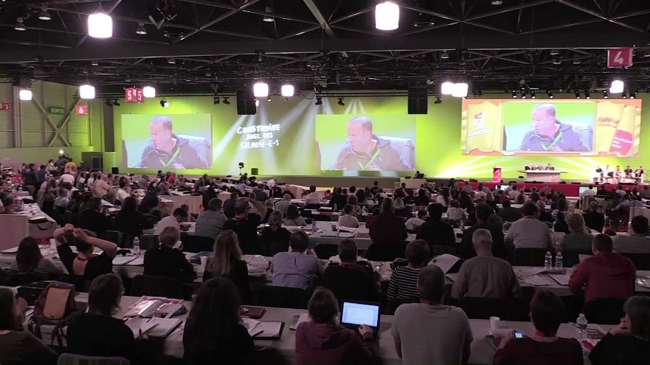 Les militants CGT actent leur divorce avec Hollande