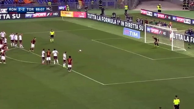 Francesco Totti 2nd Goal HD - AS Roma 3-2 Torino - 20.04.2016