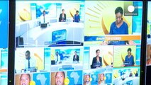 Start von euronews-Schwestersender africanews: 