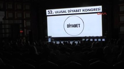Kemer - Türkiye?de 6 Milyonu Aşkın Diyabet Hastası Var