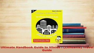 PDF  Ultimate Handbook Guide to Vilnius  Lithuania Travel Guide Download Online