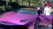 Rob Kardashian Buys Blac Chyna a Purple Lamborghini