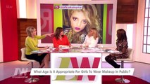 Katie Price Admits She Was Wrong To Post Photos Of Her Daughter In Make Up | Loose Women