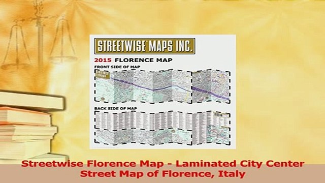 PDF Streetwise Florence Map Laminated City Center Street Map of Florence Italy Download Full Ebook