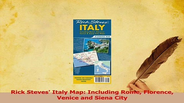 PDF Rick Steves Italy Map Including Rome Florence Venice and Siena City Download Online