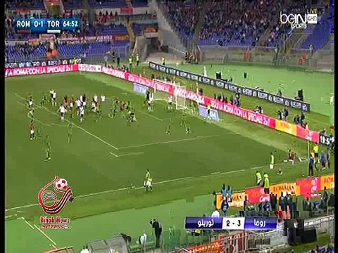 اهداف مباراة ( روما 3-2 تورينو ) الدوري الايطالي