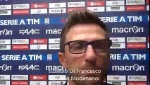 Intervista Eusebio Di Francesco dopo Bologna-Sassuolo. Servizio Modenanoi