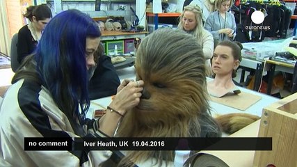 Prince Harry meets Chewbacca