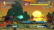 Ultra Street Fighter IV - Dhalsim vs Dan is abusive