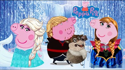 Peppa Pig english episodes / Peppa Pig Frozen Characters