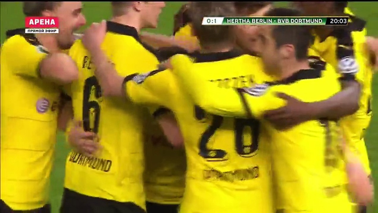 Hertha Berlin 0 - 3 Borussia Dortmund HD All Goals & Full Highlights DFB Pokal 20.04.2016