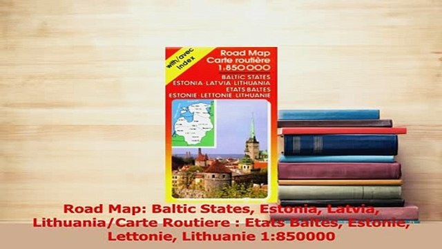 PDF Road Map Baltic States Estonia Latvia LithuaniaCarte Routiere Etats Baltes Estonie Download Online