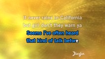 Karaoke It Never Rains In Southern California - Albert Hammond *