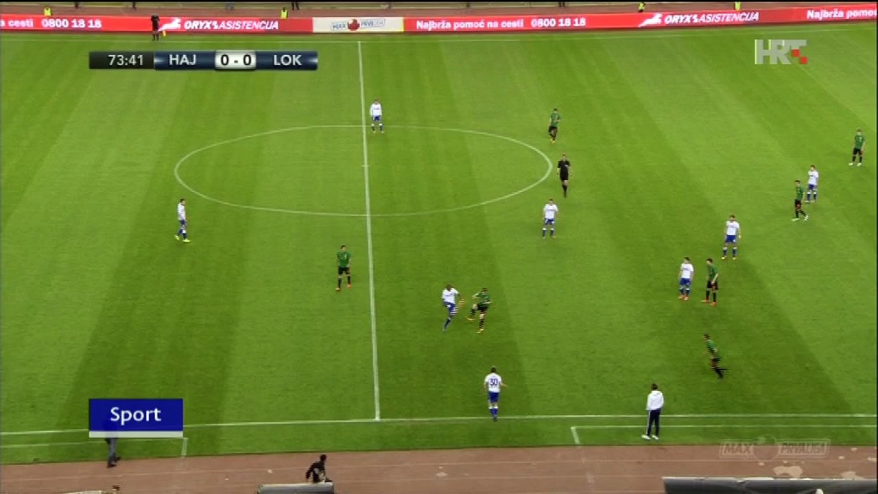 Hajduk - Lokomotiva 2-0, izvješće, 20.04.2016. HD