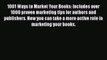 [Read book] 1001 Ways to Market Your Books: Includes over 1000 proven marketing tips for authors