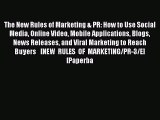 [Read book] The New Rules of Marketing & PR: How to Use Social Media Online Video Mobile Applications
