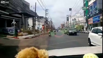 Rule number one of driving a motorbike