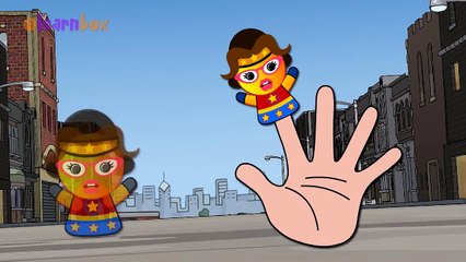 SuperHeroes Cartoon Nursery Rhymes for Children | Finger Family Children Nursery Rhymes Co