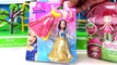 Peppa Pig Playground Swing & Slide playsets with Strawberry Shortcake and Disney Princess Snow White