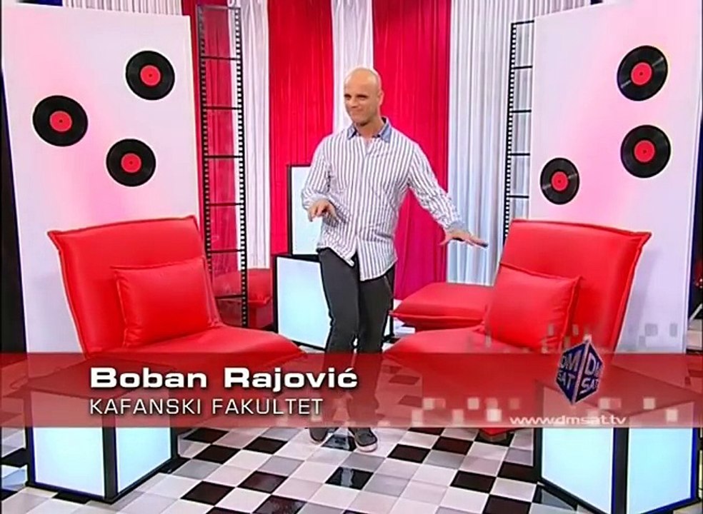 Boban Rajovic - Kafanski fakultet - Promocija - (TvDmSat 2011)