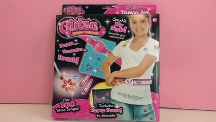 Glitza Tattoo World Set Fashion Tattoo Art – Rendre le monde plus beau avec des petits tat