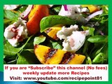 HOW TO PREPARE GOATS CHEESE SALAD - SALAD RECIPES, NON VEGETARIAN,FUNNY HOT RECIPES