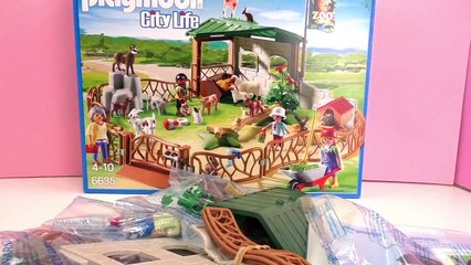 : Construction de lenclos des chèvres et des lapins du zoo Playmobil | Bricoler et jouer