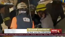 Ecuador quake: 262 dead, more than 2,500 injured