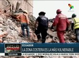 Ecuador: nueva réplica de 6.8 grados genera nerviosismo