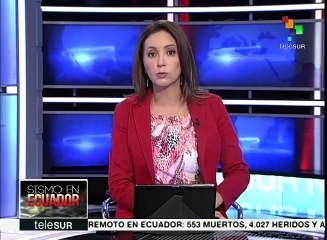 Ecuador: ACNUR se encuentra desplegado en Manabí