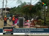 Ecuador: grupos de rescate siguen removiendo escombros en Jama