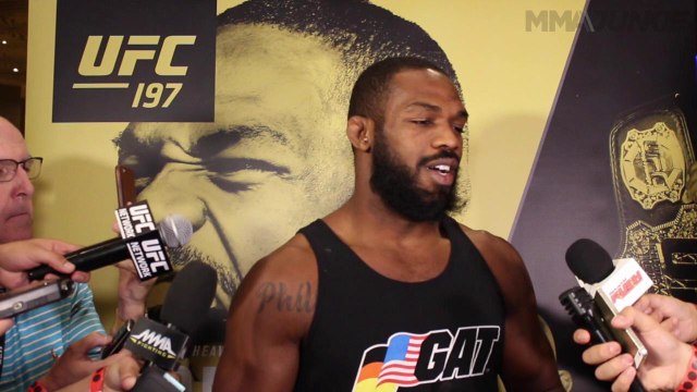 Jon Jones recounts redemption at UFC 197 open workouts