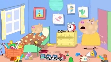 PEPPA PIG PEDRO IS LATE with  subtitles