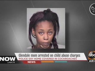 Glendale mom arrested on child abuse chagres