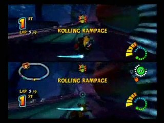 Crash Tag Team Racing: Track 13: Rings of Uranus (Crash & Coco)