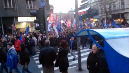 seselj trg miting 30.000  daily