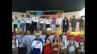 MICROINFORMATIVO TV  Asfaltado Villa Rica inauguración de Ollanta Humala