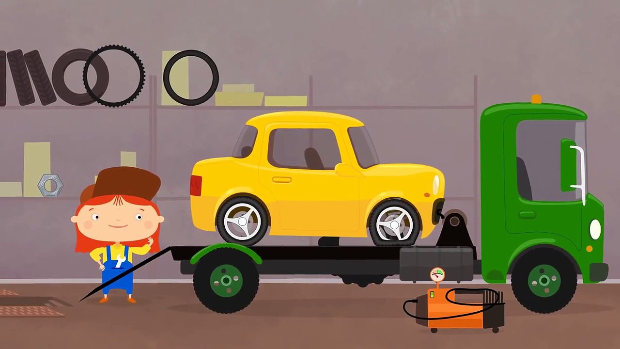 Çizgi film - Doktor Mac Wheelie - Sarı araba - Türkçe dublaj