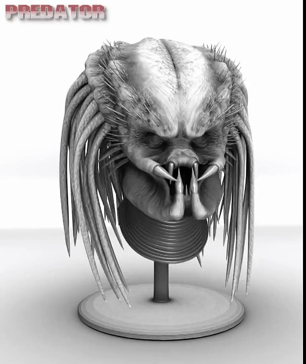 Predator - 3D Head Model