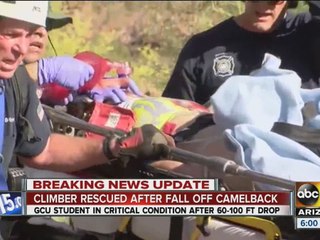 Hiker falls 100 feet from Phoenix peak