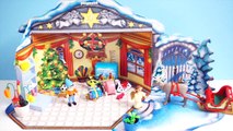 [DAY15] Playmobil & Lego City Christmas Surprise Advent Calendars (with Jenny) - Toy Play