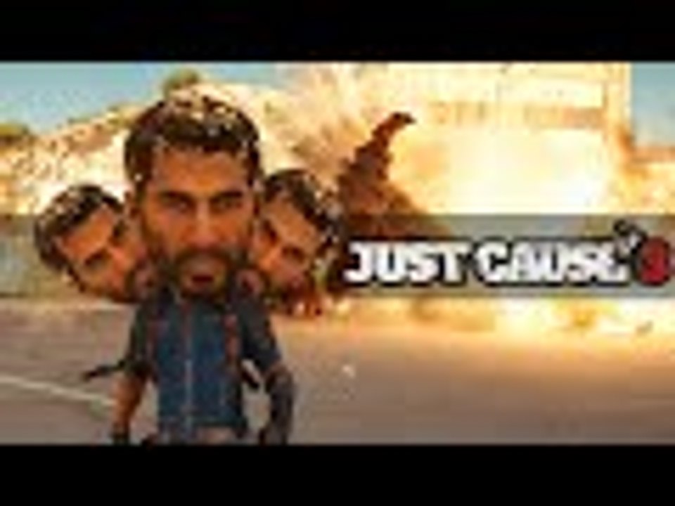 BOBBLE HEAD EASTER EGG! - "Balloon Gun" (Just Cause 3 Funny Moments)