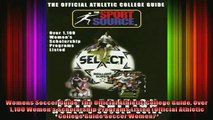 READ book  Womens Soccer Guide The Official Athletic College Guide Over 1100 Womens Scholarship Full EBook