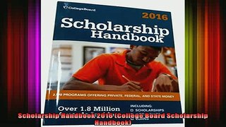 DOWNLOAD FREE Ebooks  Scholarship Handbook 2016 College Board Scholarship Handbook Full Free