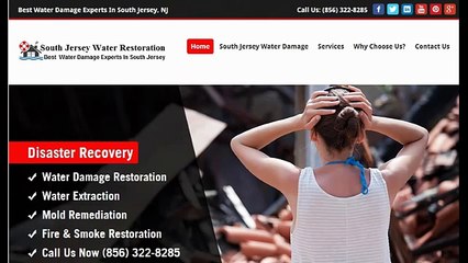 Water Damage Restoration Sicklerville, NJ (856) 322-8285