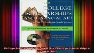READ book  College Scholarship 7E BookDi Arco College Scholarships  Financial Aid Full Free