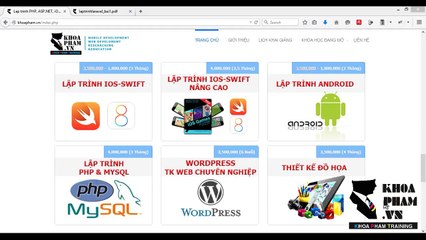 Lập trình Laravel tại KhoaPham.Vn - Bài 1 112 Cài đặt Laravel & Composer
