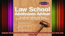 READ book  Kaplan Newsweek Law School Admissions Adviser Get Into Law School Full Free