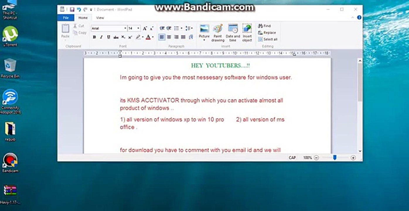 Windows 10-8.1-8-7 And Office 2013-2016 Activator.